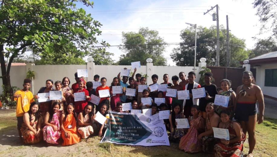 Poster depicting a story aligned with sustainable development goals.